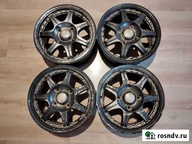 4*114,3/14 литые диски Новосибирск - изображение 1