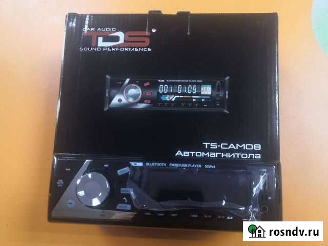 Магнитола новая TDS 50w Bluetooth Курган - изображение 1