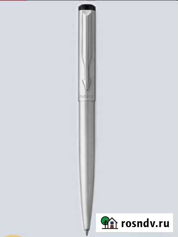 Ручка шариковая Parker Vector Steel K03 (Stainless Санкт-Петербург - изображение 1