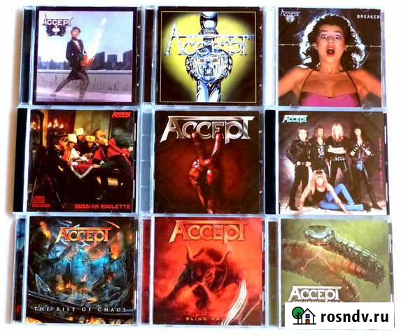 Accept, Megadeth, Van Halen, Cinderella, сд Казань - изображение 1