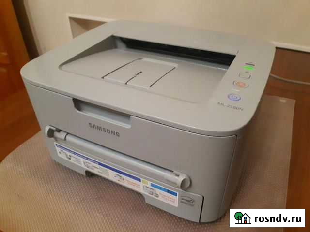 Лазерный принтер Samsung ML-2580N сетевой Новосибирск - изображение 1