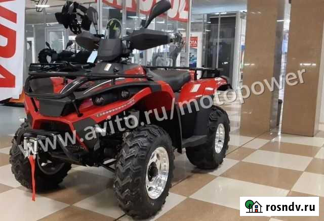 Квадроцикл Linhai Yamaha D 300 красный Хабаровск - изображение 1