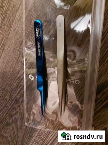 Пинцет для наращивания ресниц Волжский - изображение 1