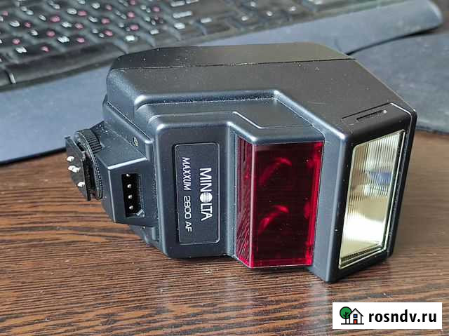 Фотовспышка Minolta maxxum 2800 AF Тамань - изображение 1