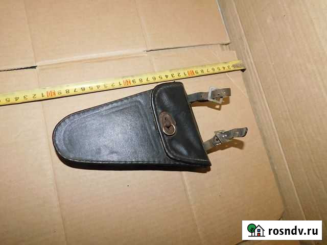 Подсумок-бардачок от старинного велосипеда Прогрес Иваново - изображение 1