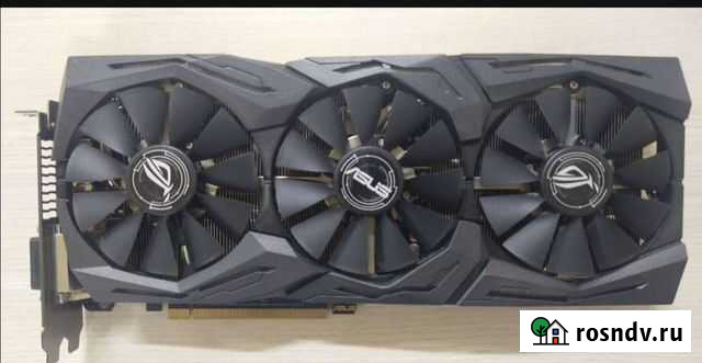 Видеокарта gtx 1060 6gb Asus Rog Strix Новоалтайск - изображение 1