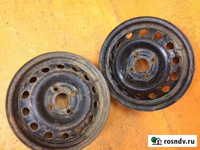 3 шт. Диски 14 4х100 DIA 56,6 Ярославль - изображение 1