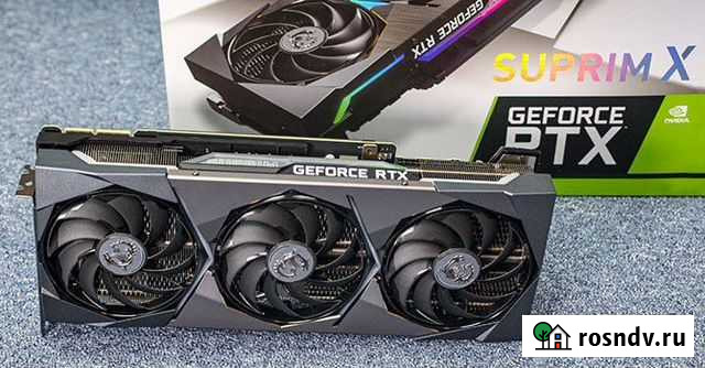 Видеокарта msi geforce gtx 3090 supreme Москва - изображение 1