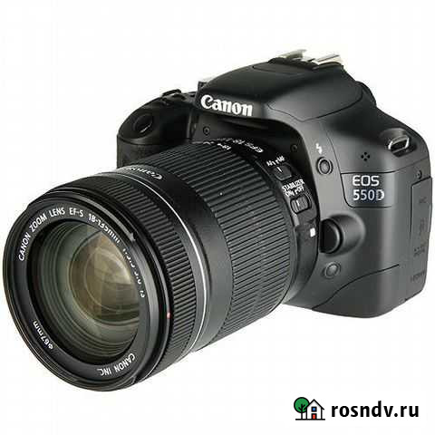 Зеркальный фотоаппарат Canon EOS 550D Kit 18-135mm Санкт-Петербург - изображение 1