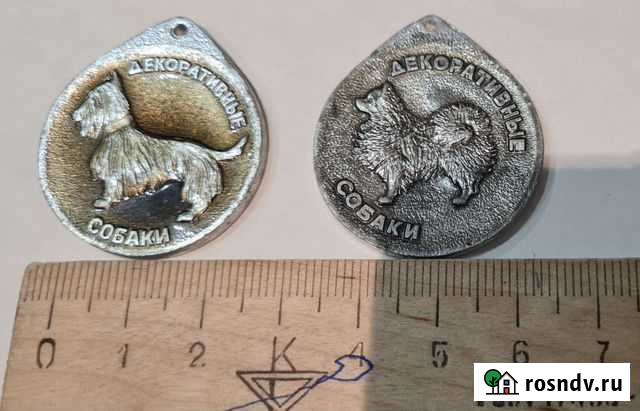 Значки-медали декоративные собачки Курск - изображение 1