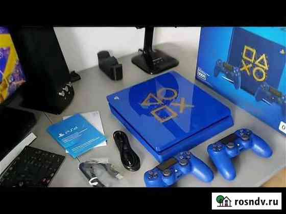 PS4 slim 500GB limited edition blue Балашиха
