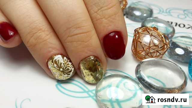 Покрытие гель-лак,аппаратный маникюр,педикюр,наращ Курган - изображение 1