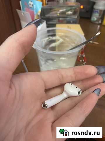 Беспроводной наушник аirроds левый Люберцы - изображение 1