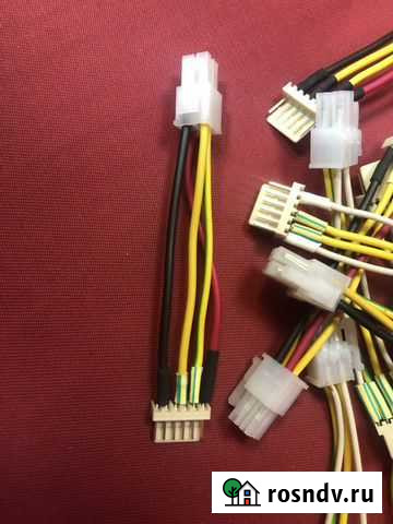 Переходник для блока p21d whatsminer 4pin на 6pin Иркутск - изображение 1