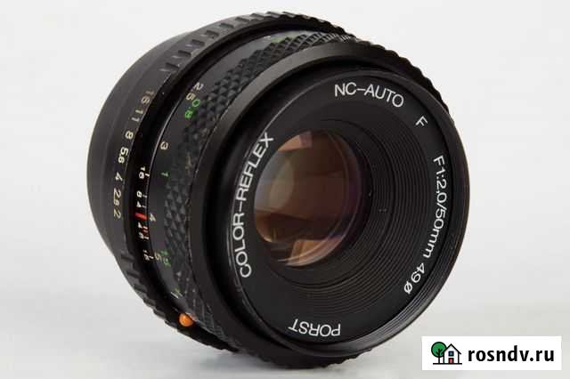 Объектив Porst Color-Reflex NC-Auto F 2/50 (Pentax Москва - изображение 1