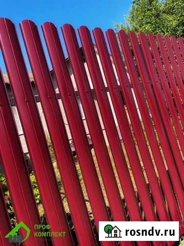 Штакетник полукруглый slim Тула - изображение 1