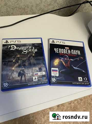 Demons souls ps5 и человек паук майлз моралес ps5 Ярославль - изображение 1