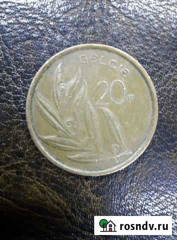 20 франков 1982 Бельгия А-28 Муром - изображение 1