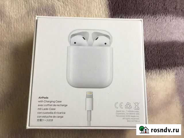 Новая коробка от Apple AirPods Саратов - изображение 1