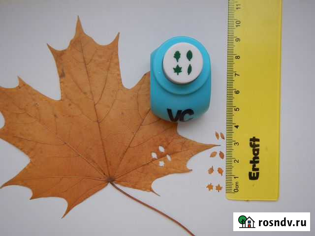 Фигурный дырокол листва сборные модели 1/35 виньет Санкт-Петербург - изображение 1