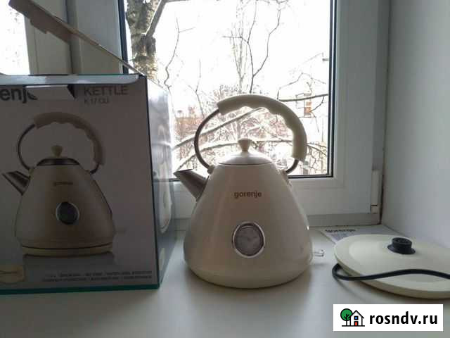 Чайник Gorenje K17CLI электрический с термометром Гатчина - изображение 1