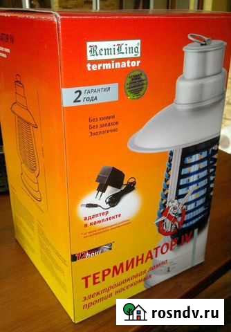 Электрошоковая лампа от насекомых Терминатор IV Иваново - изображение 1