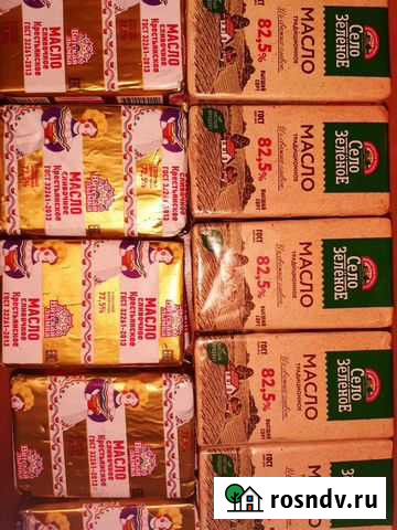 Масло сливочное Киров - изображение 1