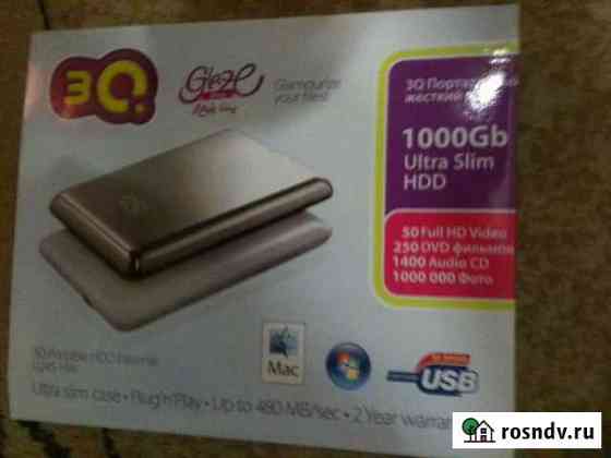 Продаю жесткий диск 3Q 1000GB Астрахань