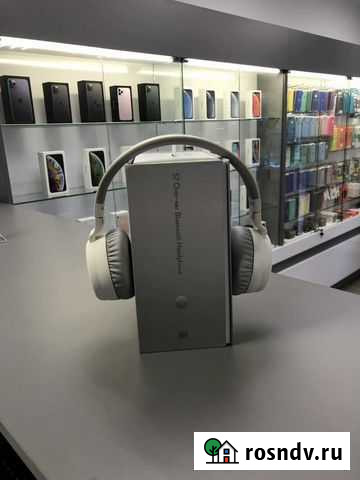 Беспроводные наушники rock space S7 белые Челябинск - изображение 1