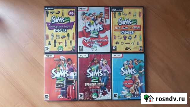 Коллекция игры Sims 2 Саранск - изображение 1