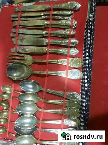 Набор пасеребреныи а 80 итал надпись набор гадов 7 Златоуст - изображение 1