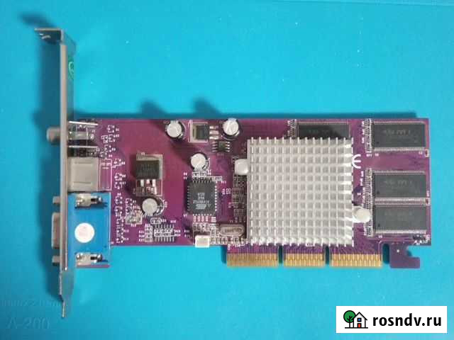 Видеокарта geforce AGP mx440 64Mb Сыктывкар - изображение 1