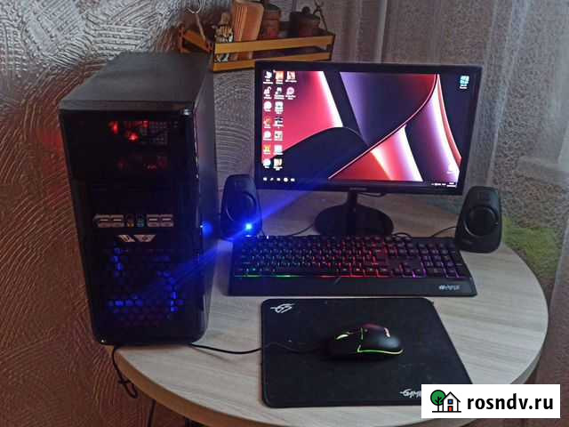Игровой пк i3.6 поколения,новая R9 370 4g.b.8 DDR4 Красноярск - изображение 1