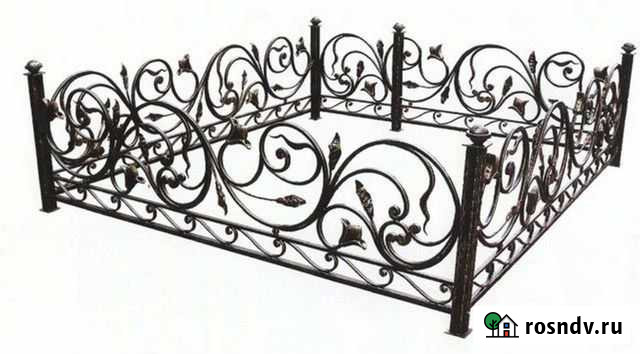 Ограждение на кладбище Рязань - изображение 1