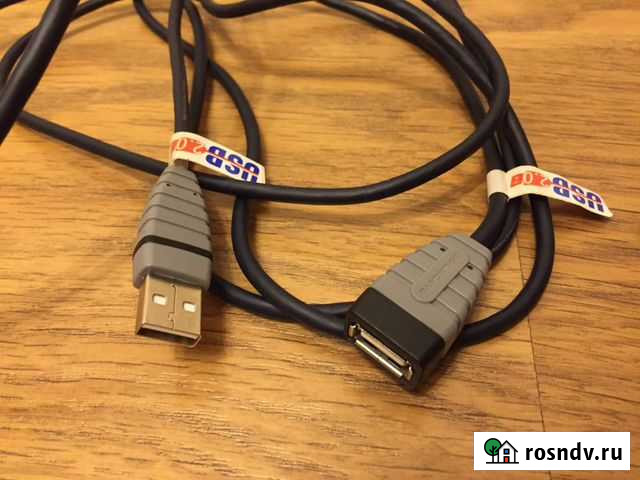 Удлинитель USB новый 2 метра Санкт-Петербург - изображение 1