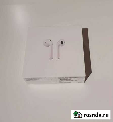 Наушники AirPods 2 оригинальные Ярославль - изображение 1