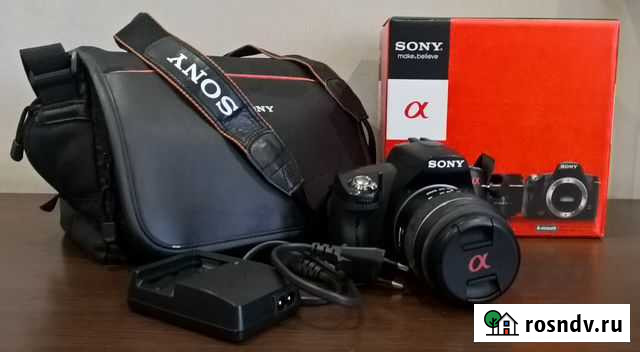 Продам цифровой зеркальный фотоаппарат sony A290 Славянск-на-Кубани - изображение 1