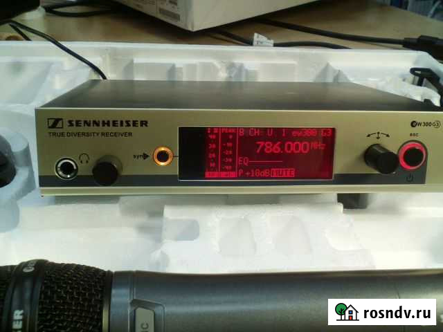 Беспроводной микрофон sennheiser EW 300 EM G3 Новосибирск - изображение 1