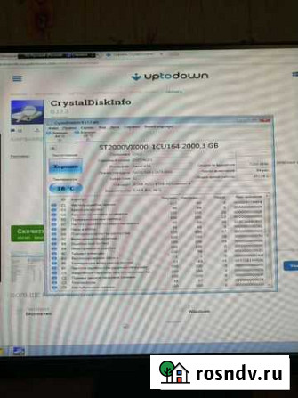 Жесткий диск 2 тб на запчасти Заволжск - изображение 1