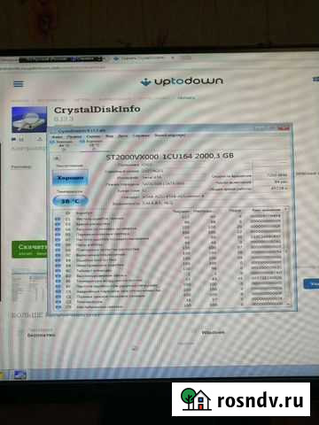 Жесткий диск 2 тб на запчасти Заволжск - изображение 1