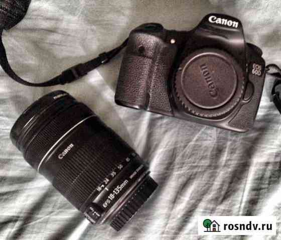 Canon EOS 60D + Объектив Canon 18x135 + 2 фильтра Москва