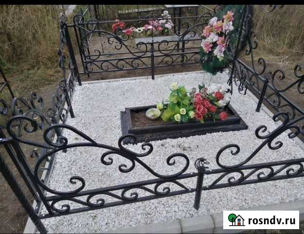 Оградки ритуальные, кресты, цветники Новоалтайск - изображение 1