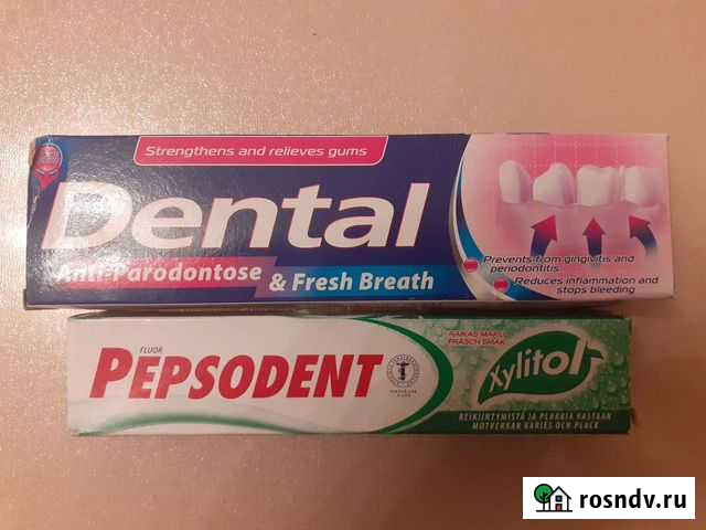 Зубная паста Dental,Pepsodent из финляндии Санкт-Петербург - изображение 1