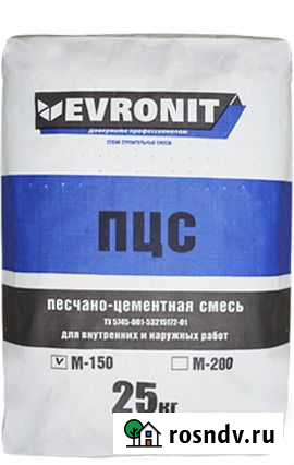 Песчано-цементная смесь М150 Набережные Челны - изображение 1