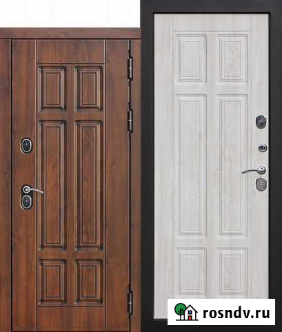 Дверь входная 13 см isoterma сосна белая Иваново - изображение 1