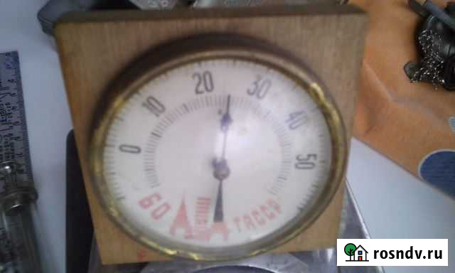 Термометр 60 лет тасср Вольск - изображение 1