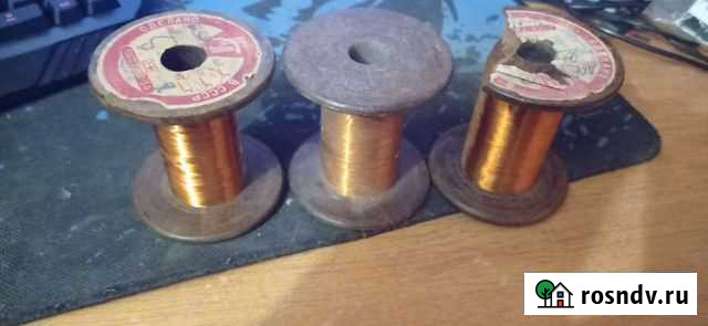 Медная проволока в катушках Уфа - изображение 1