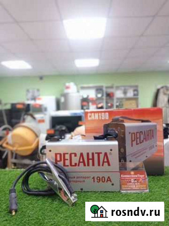 Сварочный аппарат инверторный Ресанта саи190 Горно-Алтайск - изображение 1