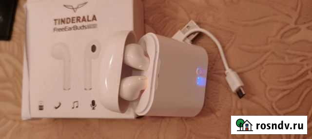 Беспроводные bluetooth наушники Старый Оскол - изображение 1