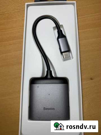 Адаптер hdmi USB-C c зарядкой Москва - изображение 1